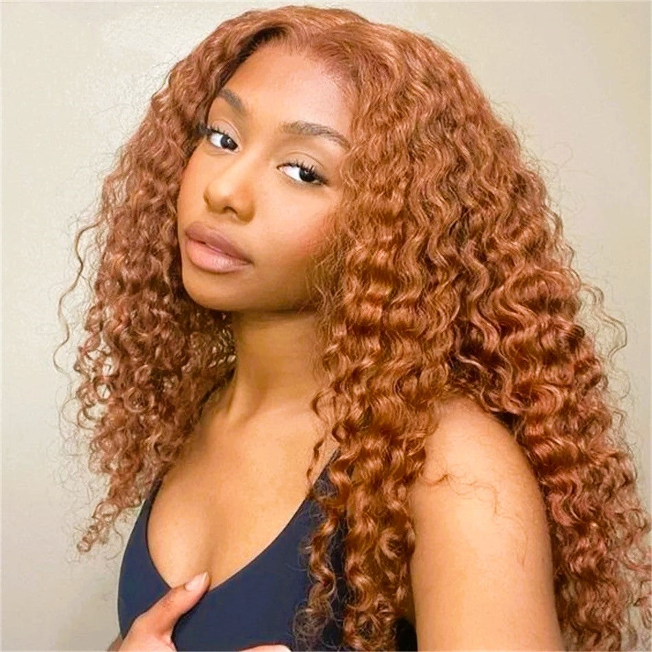 Brazilian Loose Deep Wave (Glueless) Lace Front Wig